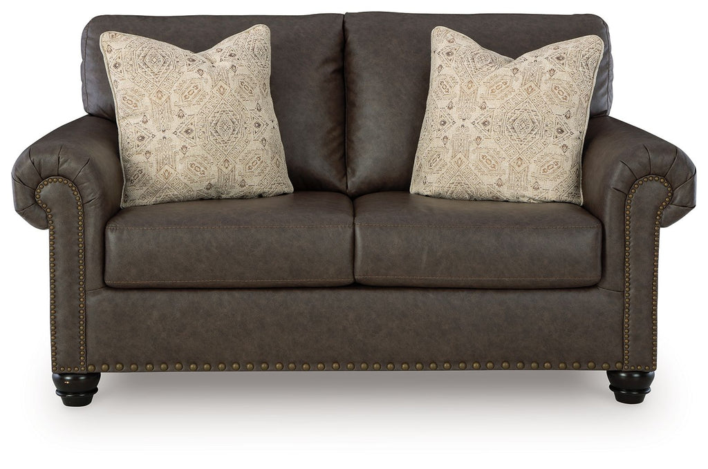 Roxmere - Loveseat - Umber - Stylish Home Furniture