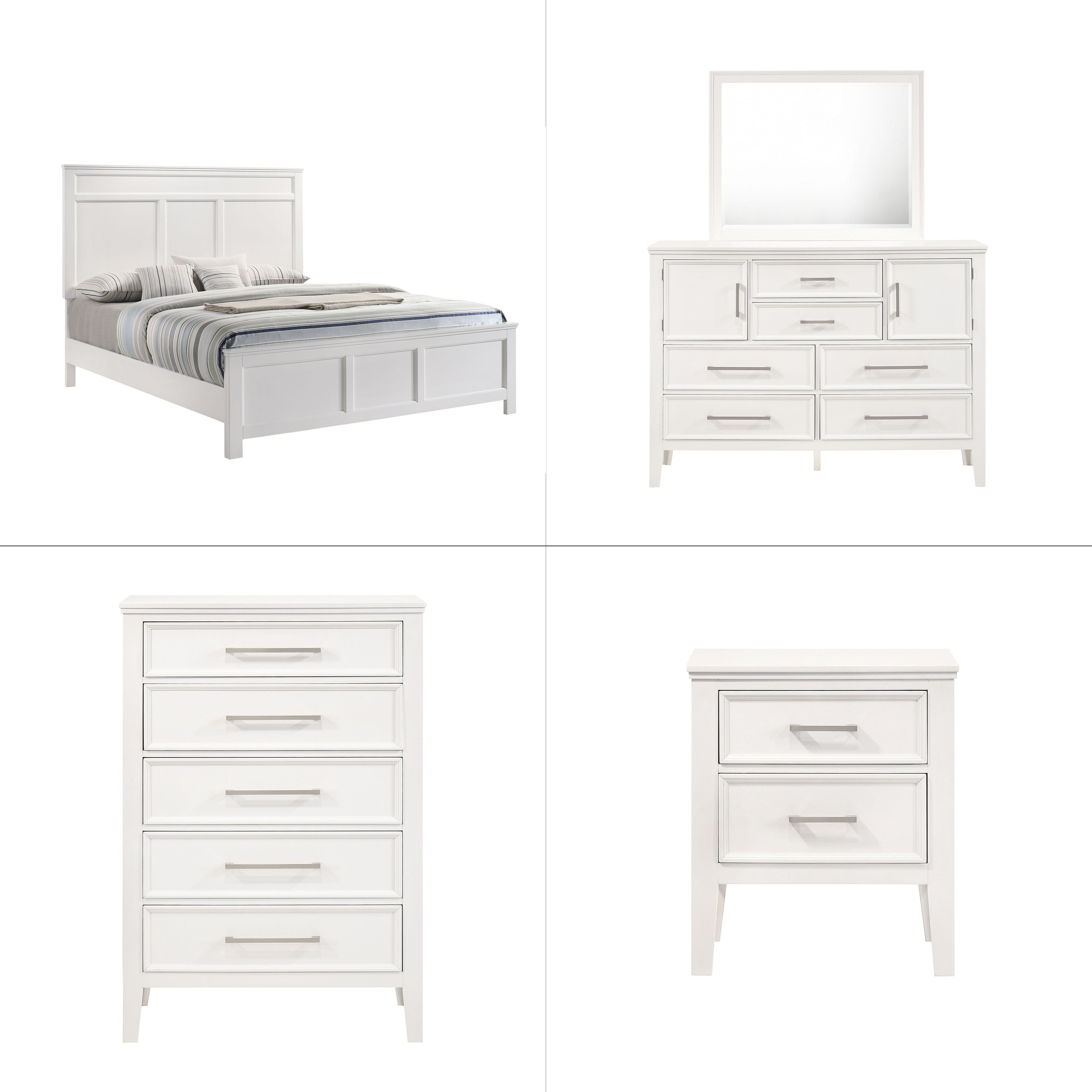 Andover - Bedroom Wood Set - Stylish Home Furniture