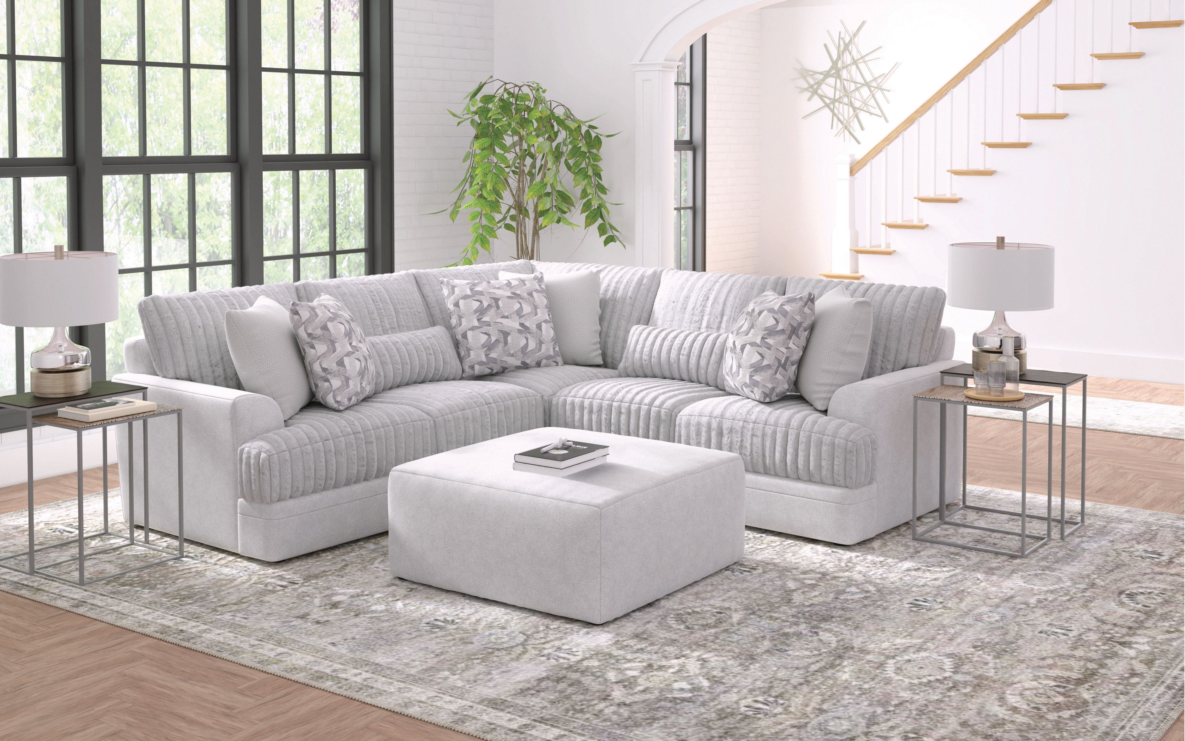 Titan - Cocktail Ottoman - Stylish Home Furniture