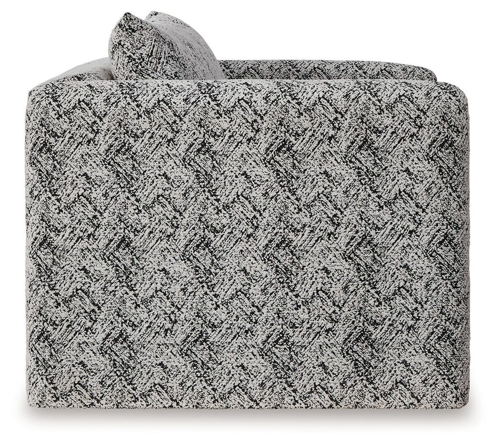 Kenbell - Accent Chair - Black / White - Stylish Home Furniture
