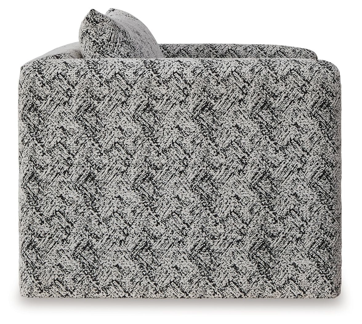 Kenbell - Accent Chair - Black / White - Stylish Home Furniture