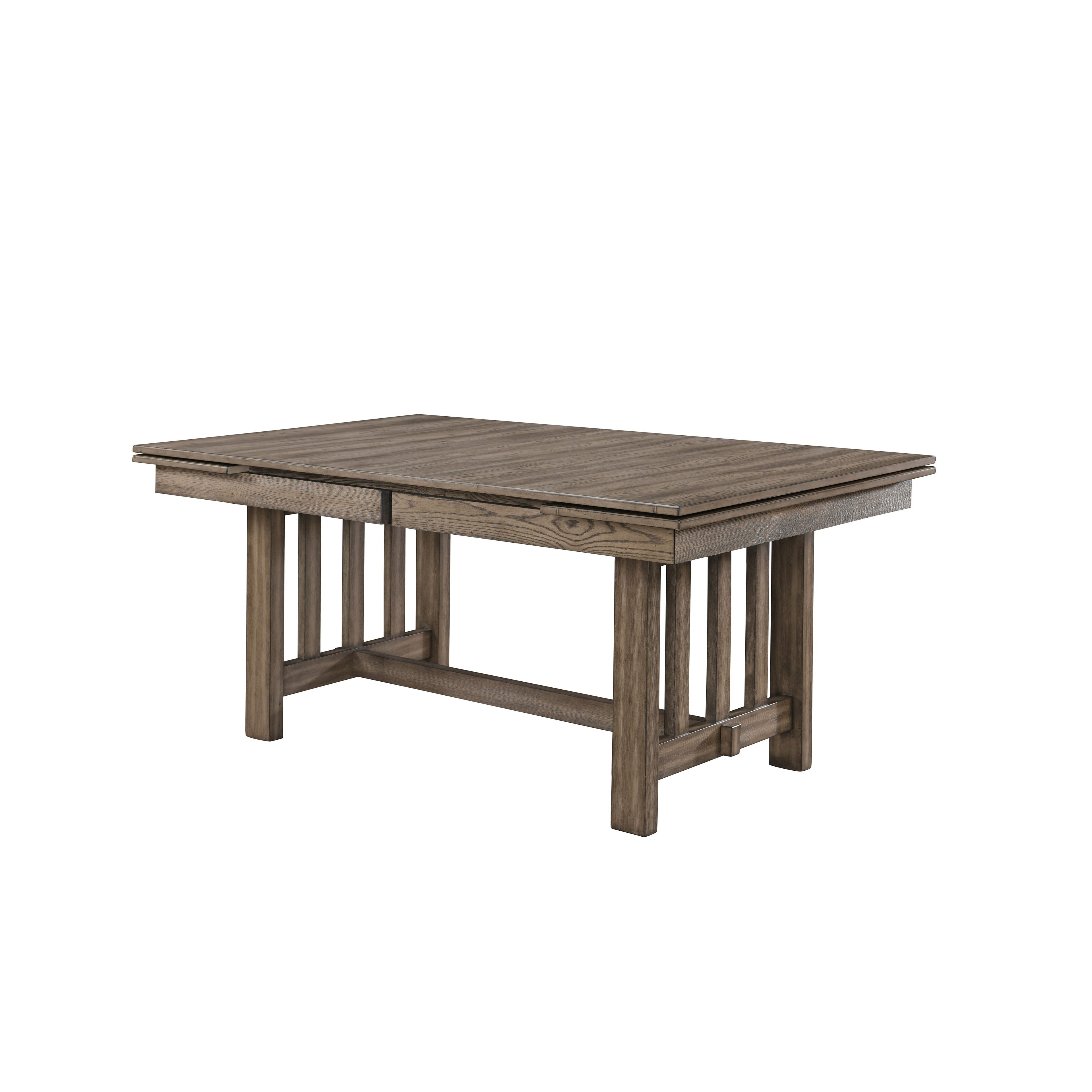 Harrisburg - Dining Table Top & Base - Brown - Stylish Home Furniture