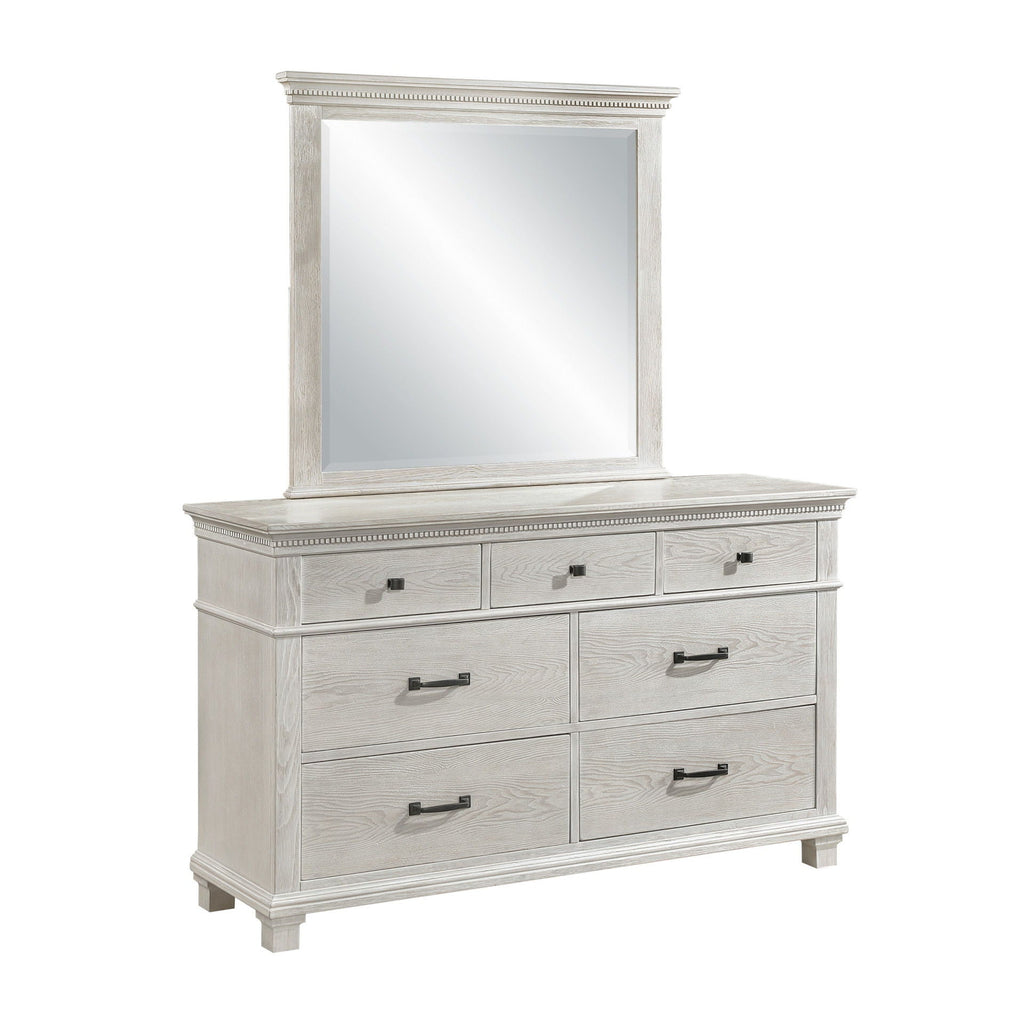 Silver Sands - Mirror - Gray - Stylish Home Furniture