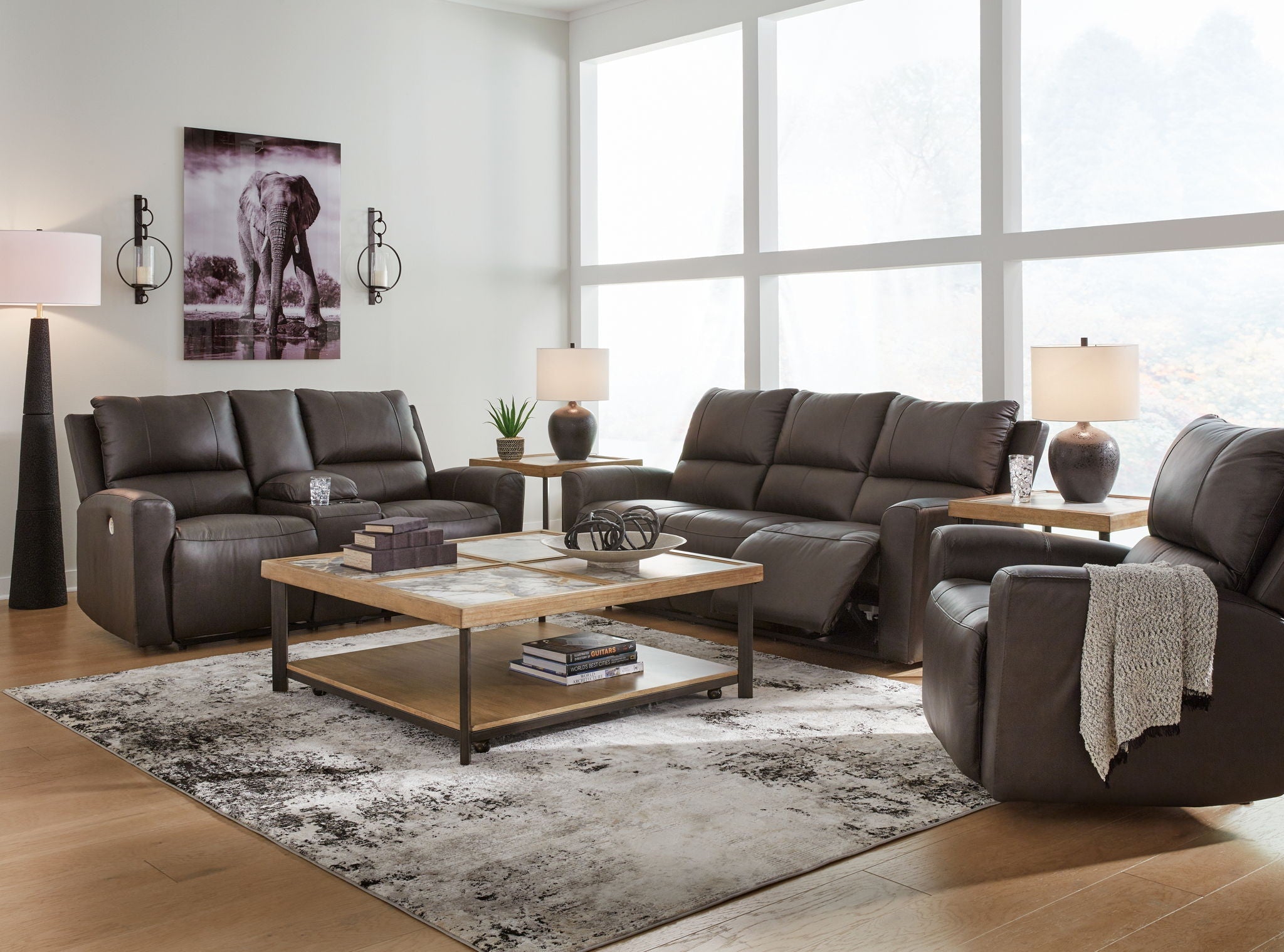 Boxmere - Reclining Living Room Set - Stylish Home Furniture