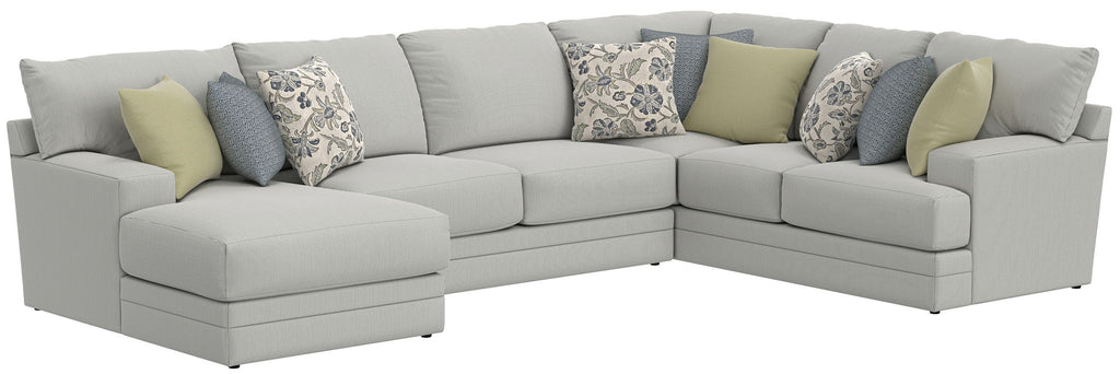 Stockbridge - Sectional With Comfort Coil Seating And 9 Accent Pillows Included - Stylish Home Furniture