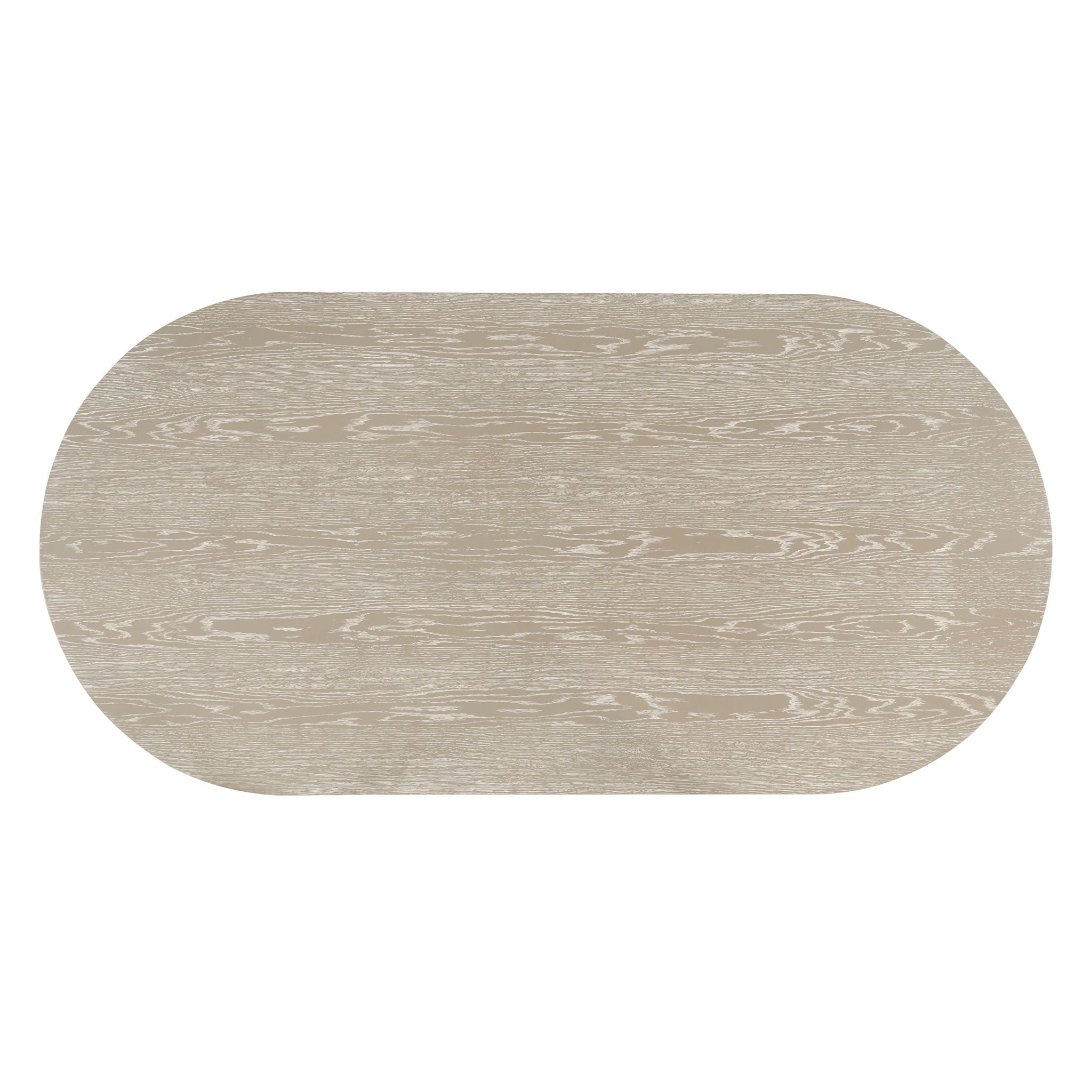 Gwendolyn - Oval Table Top And Base - Beige - Stylish Home Furniture