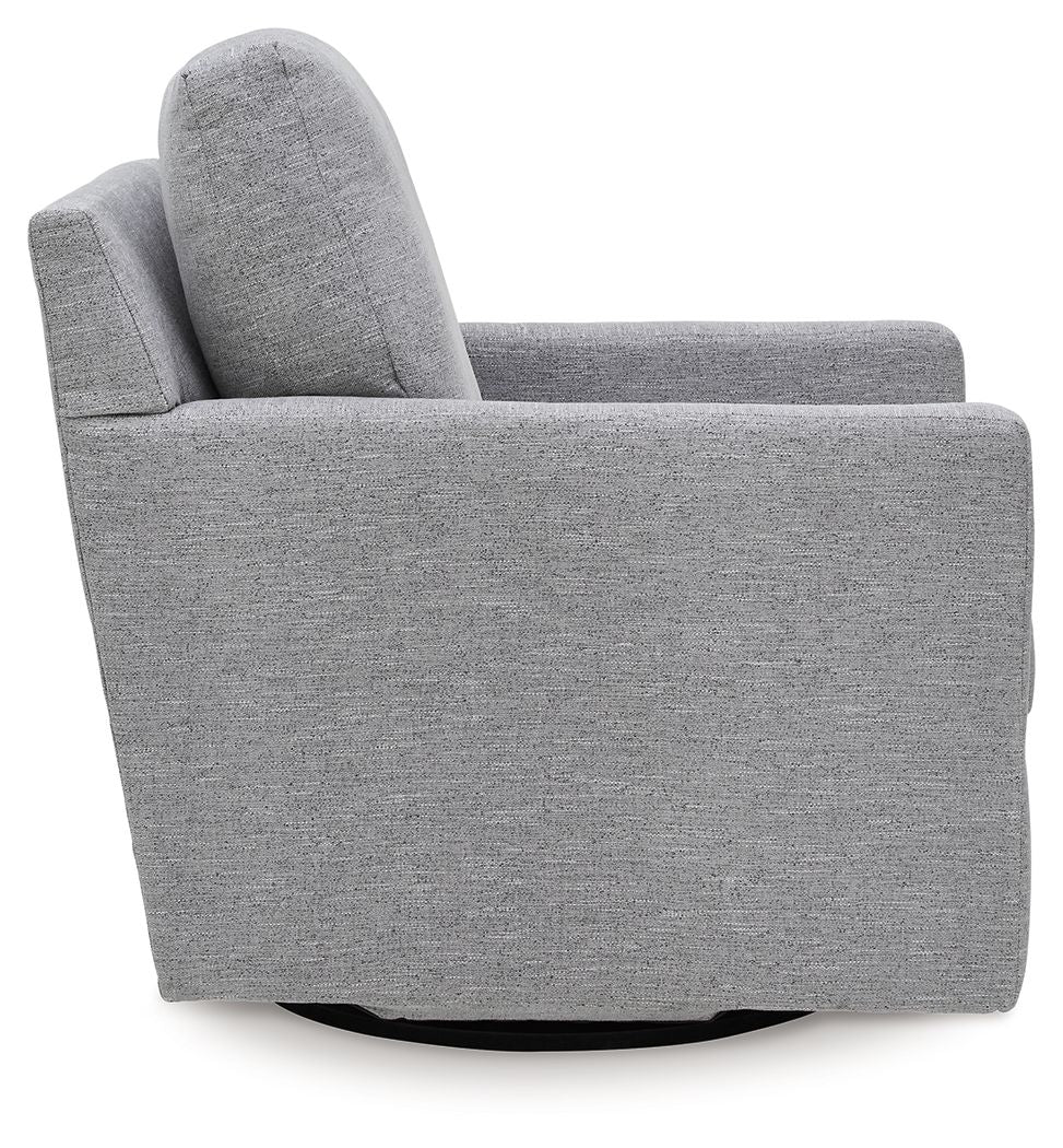 Freybourne Next-Gen Nuvella - Swivel Accent Chair - Stylish Home Furniture
