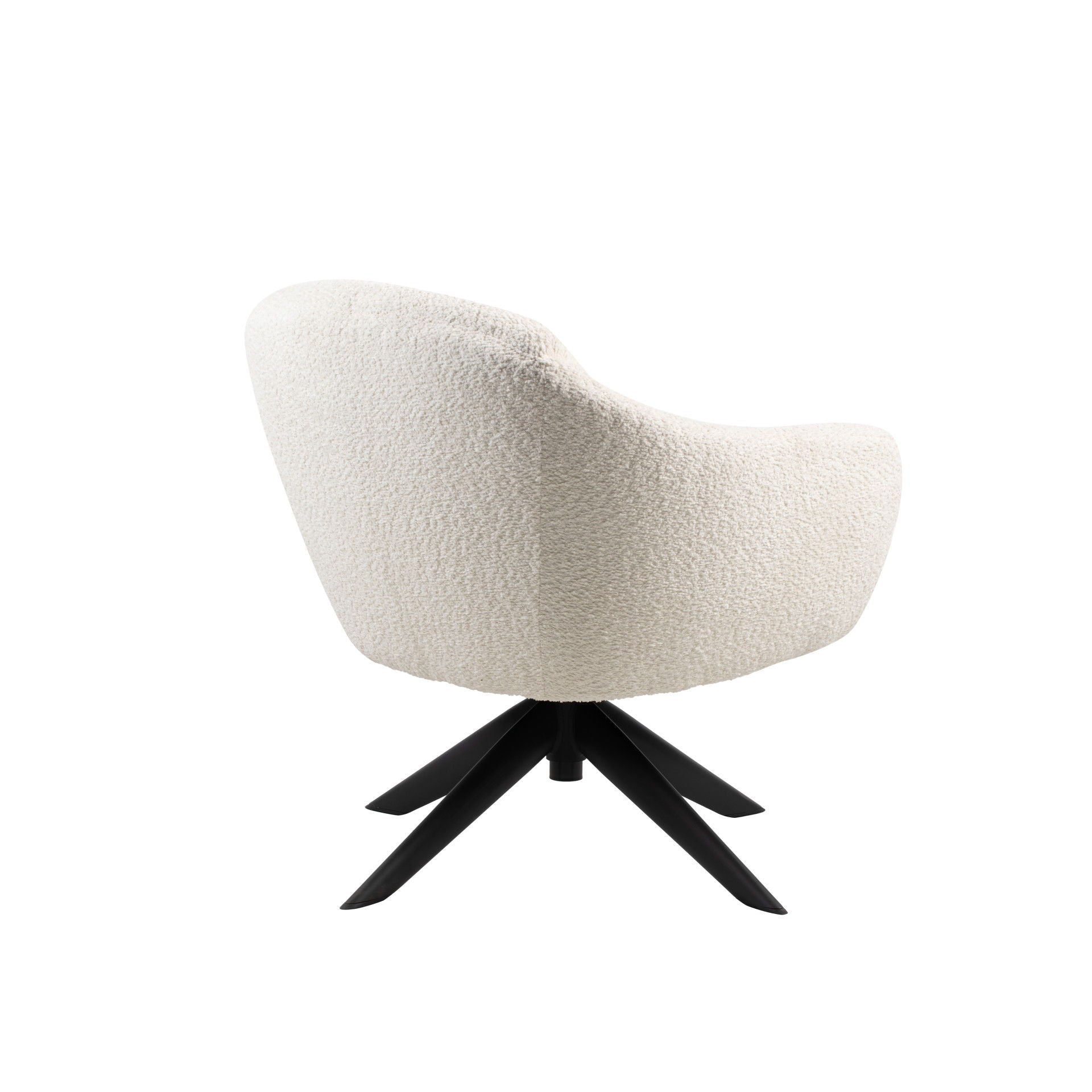 Fleming - Boucle Swivel Lounge Chair - Stylish Home Furniture