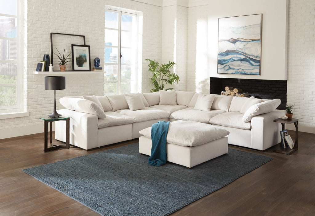 Posh - Modular Sectional And Ottoman - Stylish Home Furniture