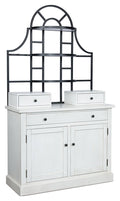 Greddinton - Baker's Rack - White - Stylish Home Furniture