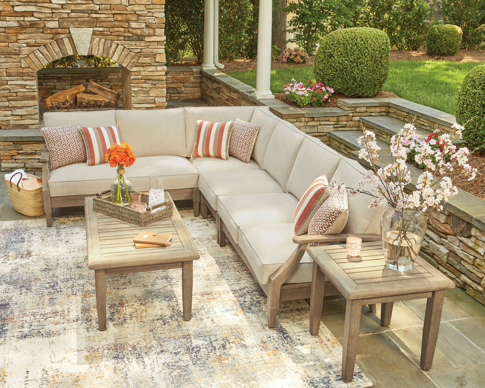 Clare View - Outdoor Sectional - Stylish Home Furniture