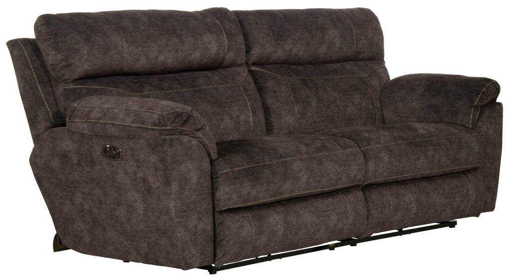 Sedona - Power Headrest With Lumbar Lay Flat Reclining Sofa - Stylish Home Furniture