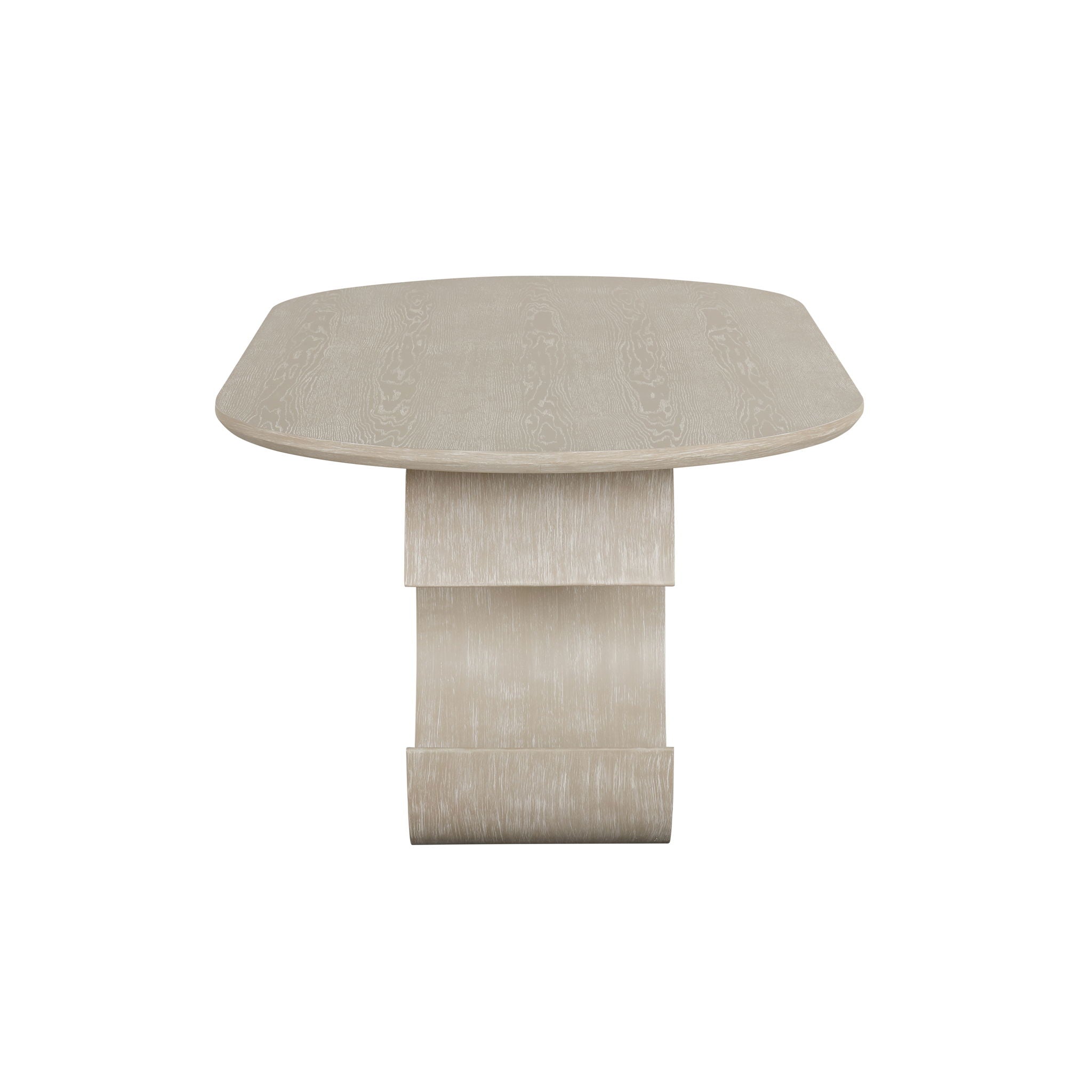 Gwendolyn - Oval Table Top And Base - Beige - Stylish Home Furniture