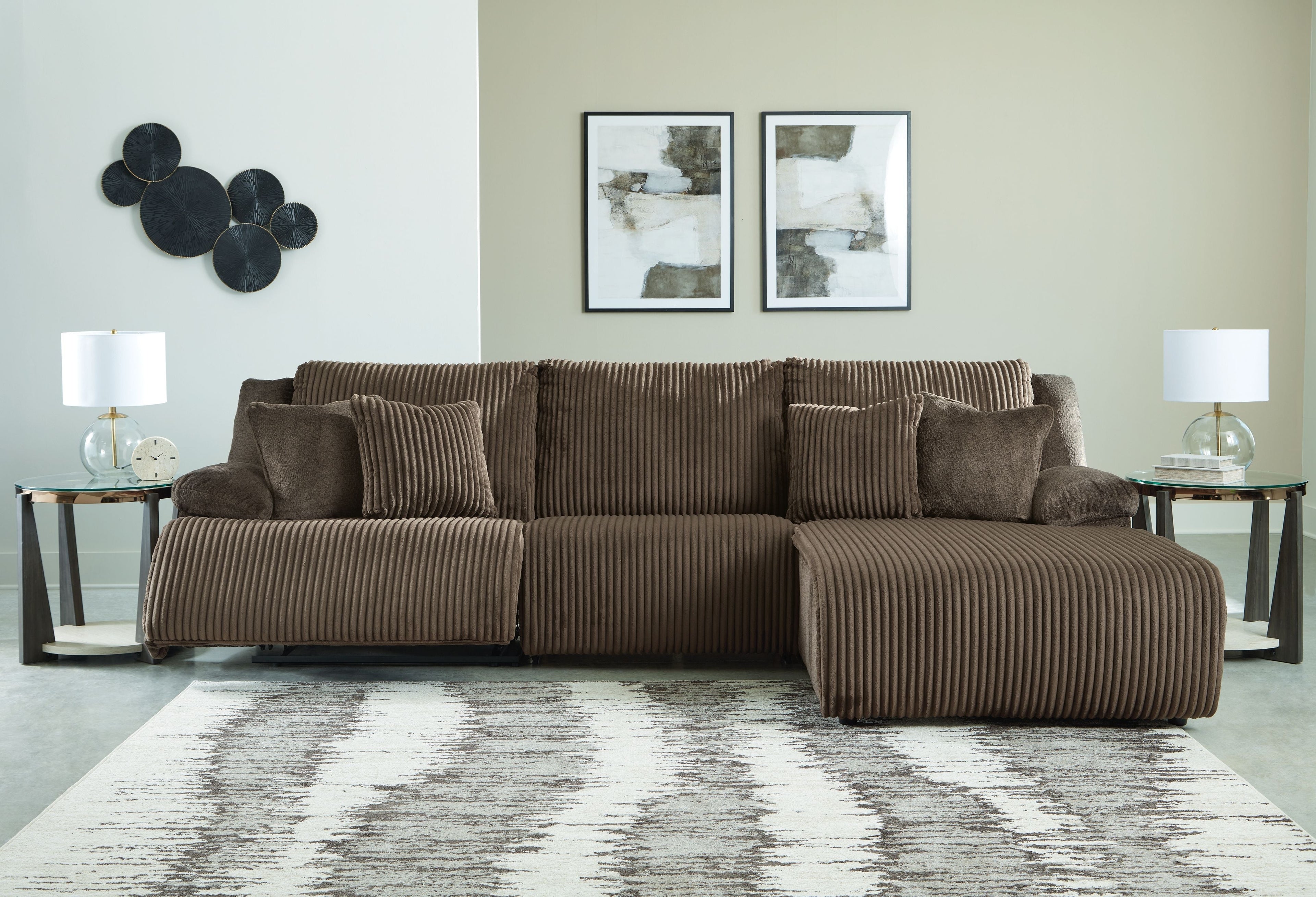 Top Tier - Reclining Sectional - Stylish Home Furniture