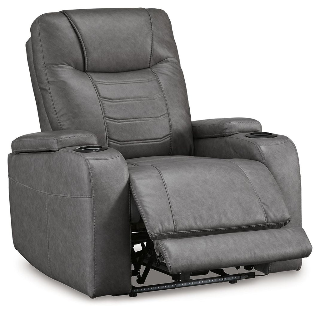 Schooner Rocks - Power Recliner / Adj Headrest - Stylish Home Furniture