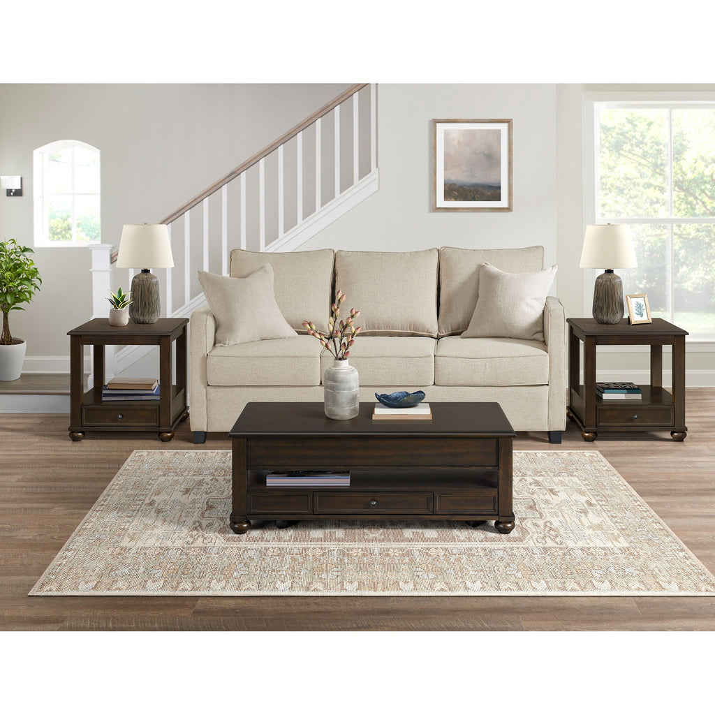 Wagner - End Table - Cherry