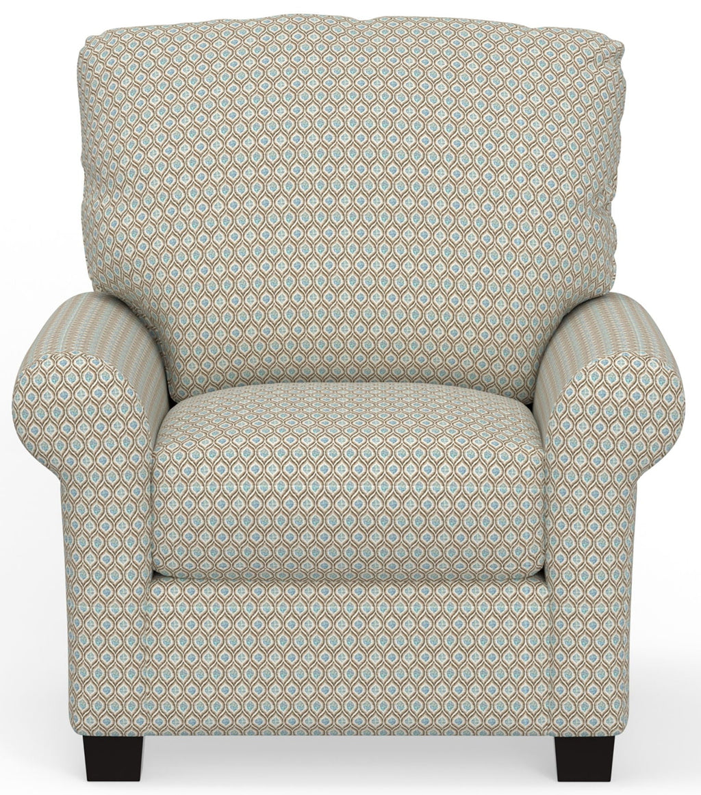 Magnolia - Accent Chair - Sky - Stylish Home Furniture
