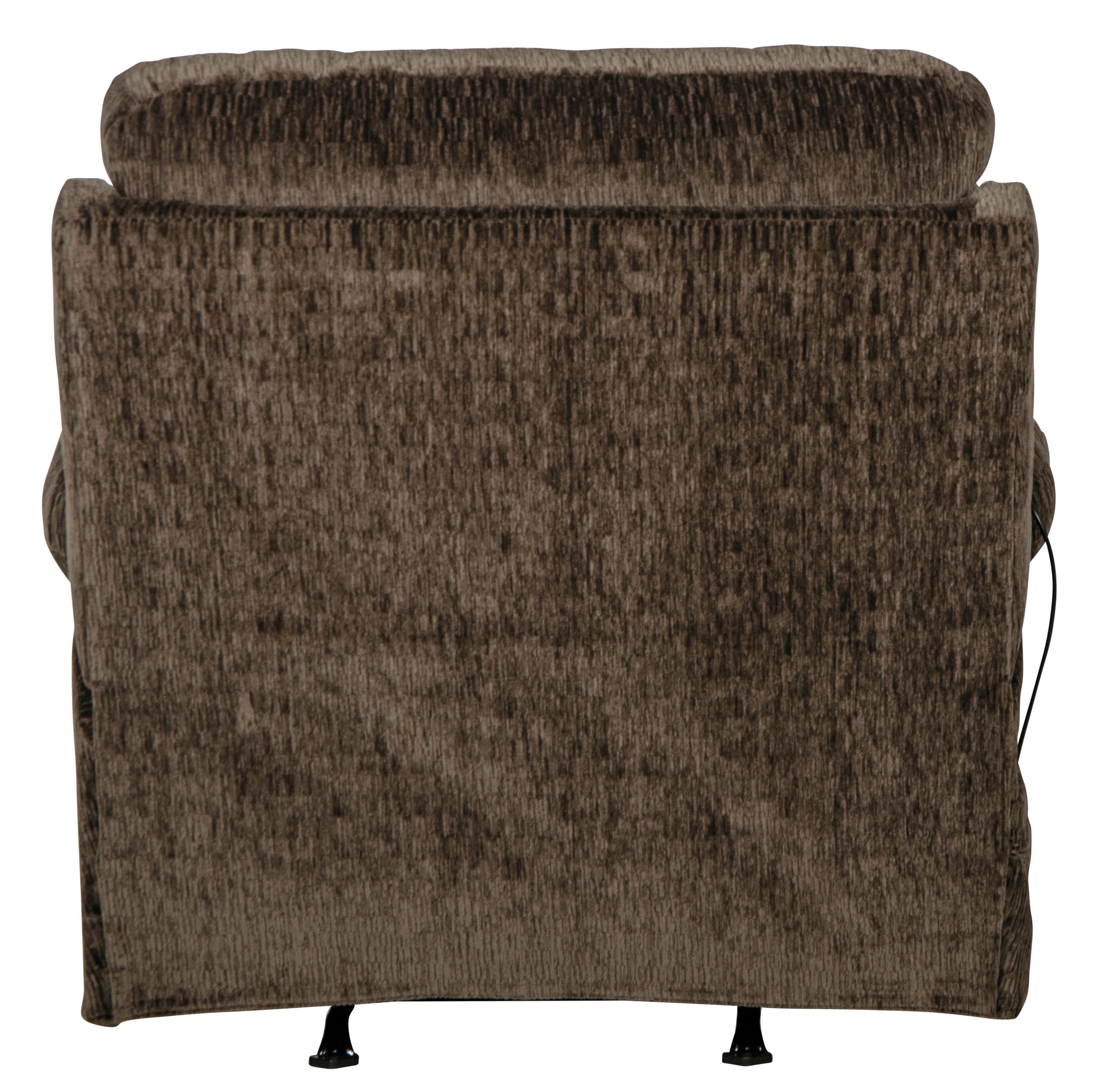 Refresher - Power Headrest Power Rocker Recliner With CR3 Heat / Massage / Lumbar - Stylish Home Furniture