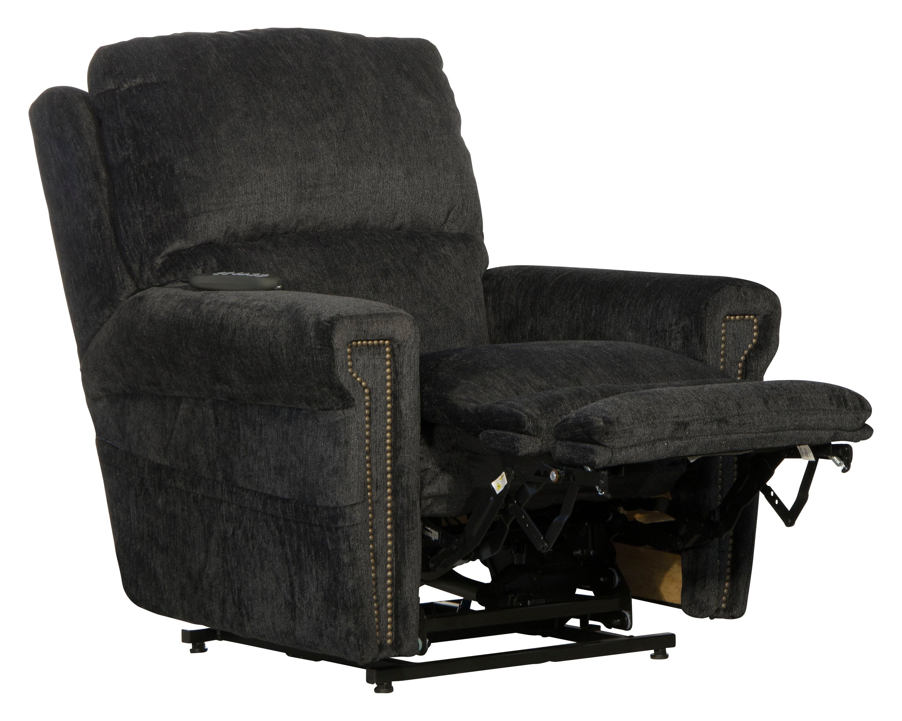 Warner - Power Headrest With Lumbar Power Lay Flat Recliner - Stylish Home Furniture