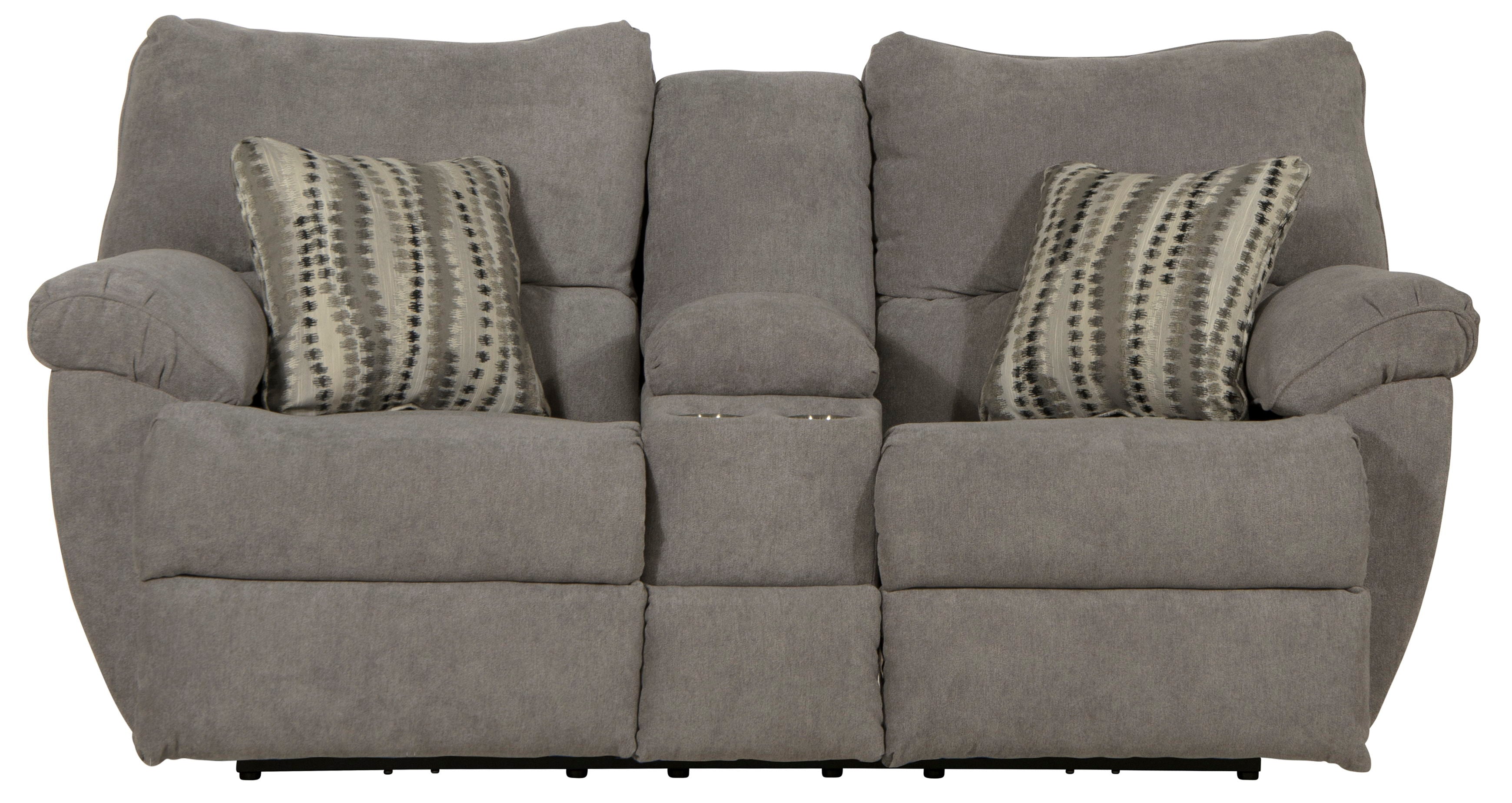 Sadler - Lay Flat Reclining Console Loveseat - Stylish Home Furniture