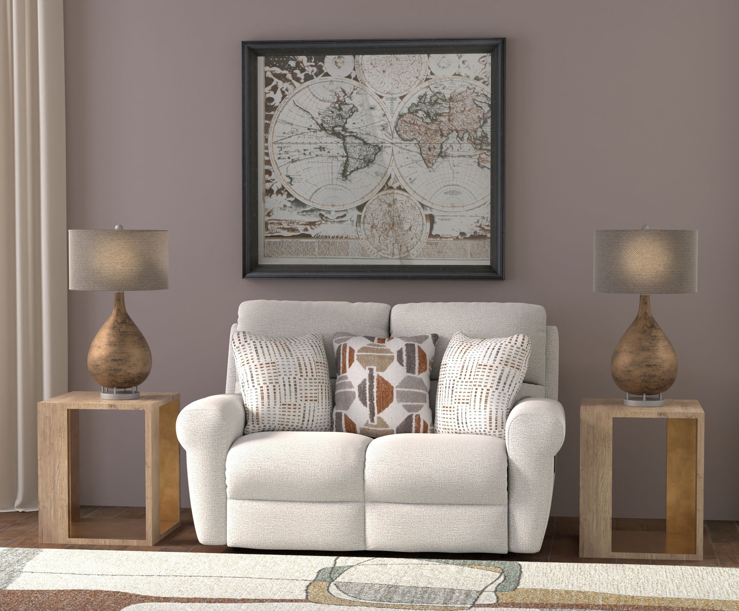 Kellen - Lay Flat Reclining Loveseat - Stylish Home Furniture
