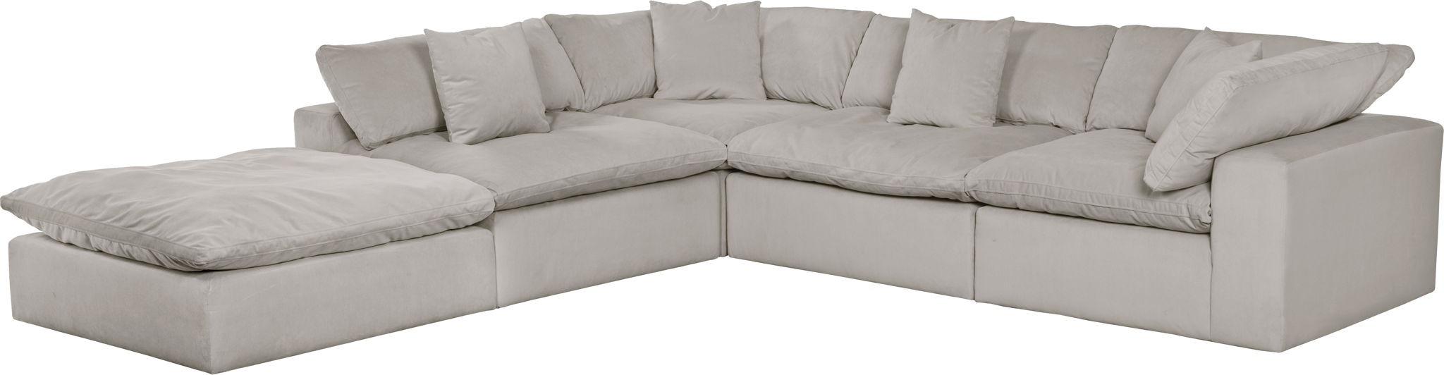 Posh - Modular Sectional And Ottoman - Stylish Home Furniture