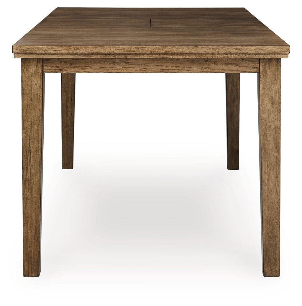 Urbinforte - Counter Height Dining Extension Table - Light Brown - Stylish Home Furniture