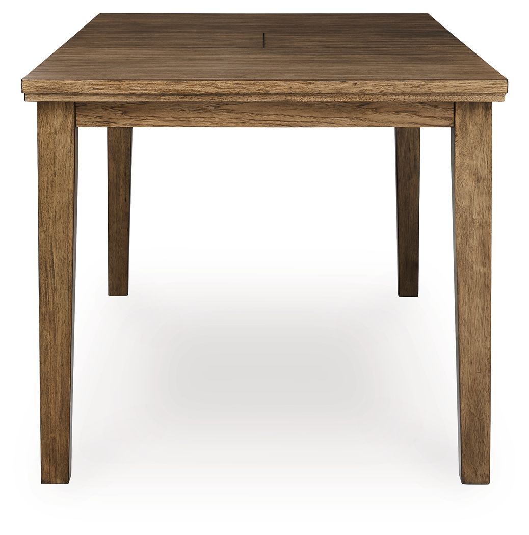 Urbinforte - Counter Height Dining Extension Table - Light Brown - Stylish Home Furniture