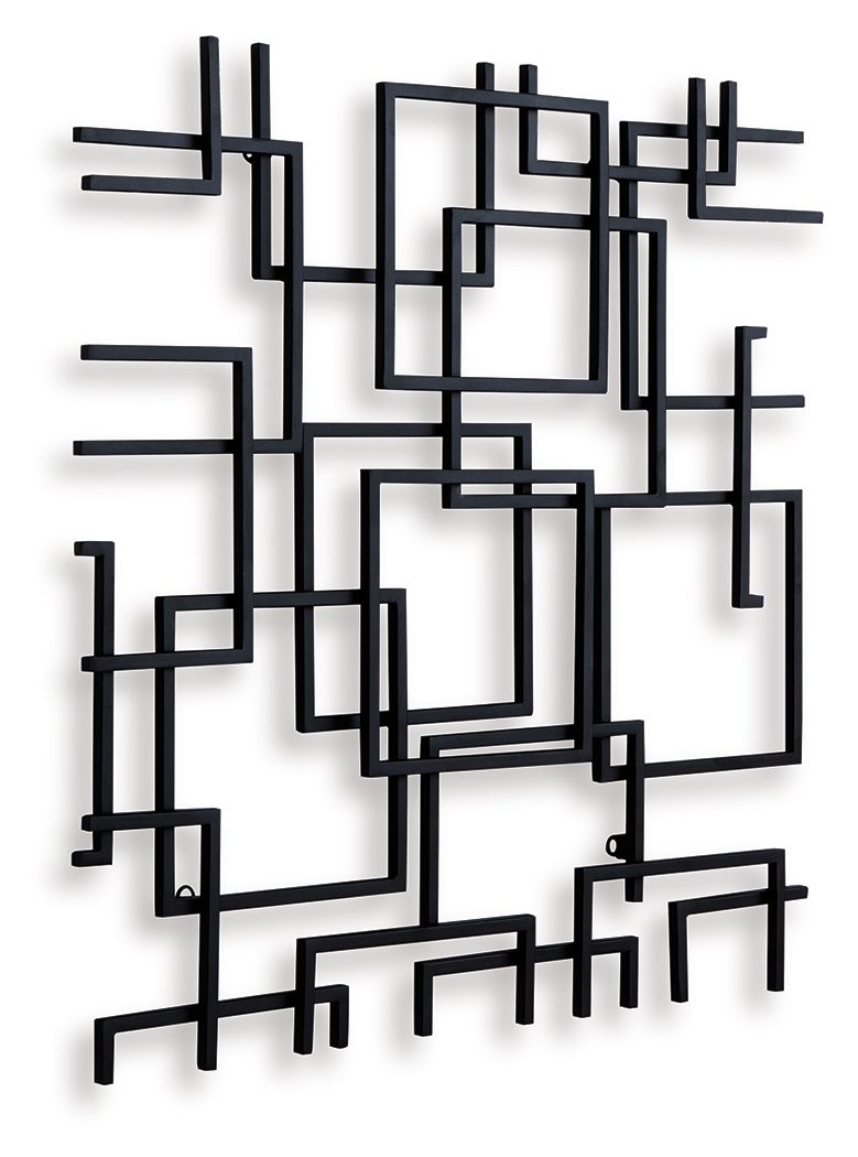 Aadanton - Wall Decor - Black - Stylish Home Furniture