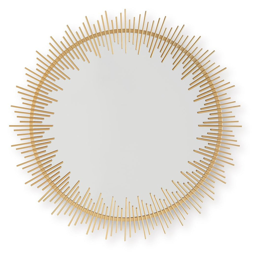 Wainport - Accent Mirror - Gold Finish - Stylish Home Furniture