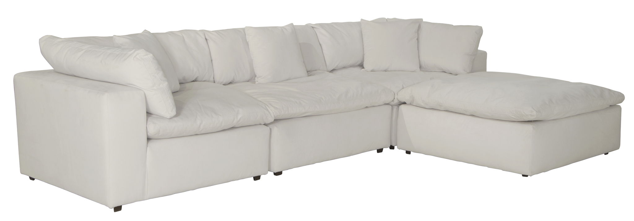 Posh - Modular Sectional And Ottoman - Stylish Home Furniture