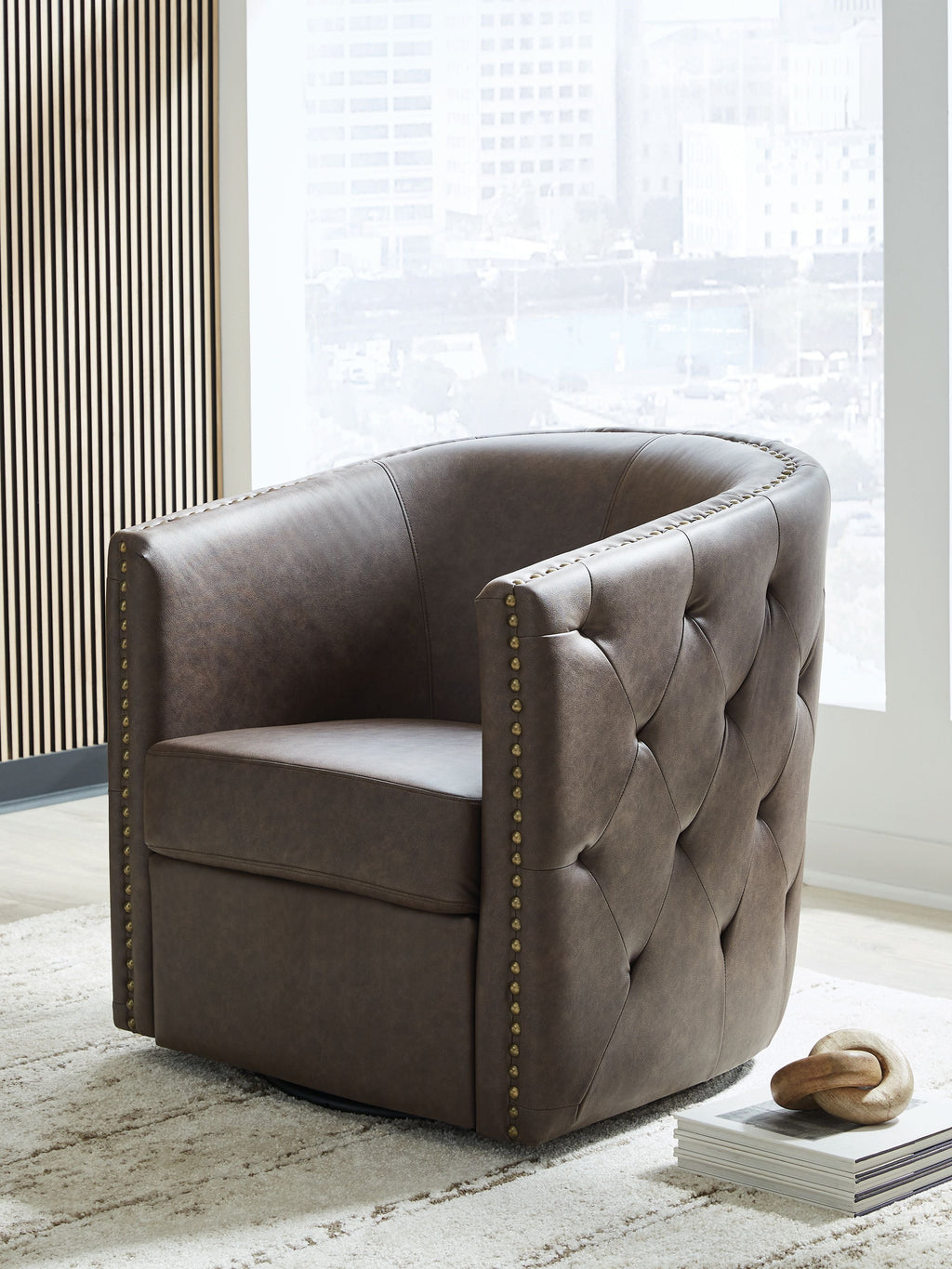 Brentlow - Swivel Accent Chair - Stylish Home Furniture