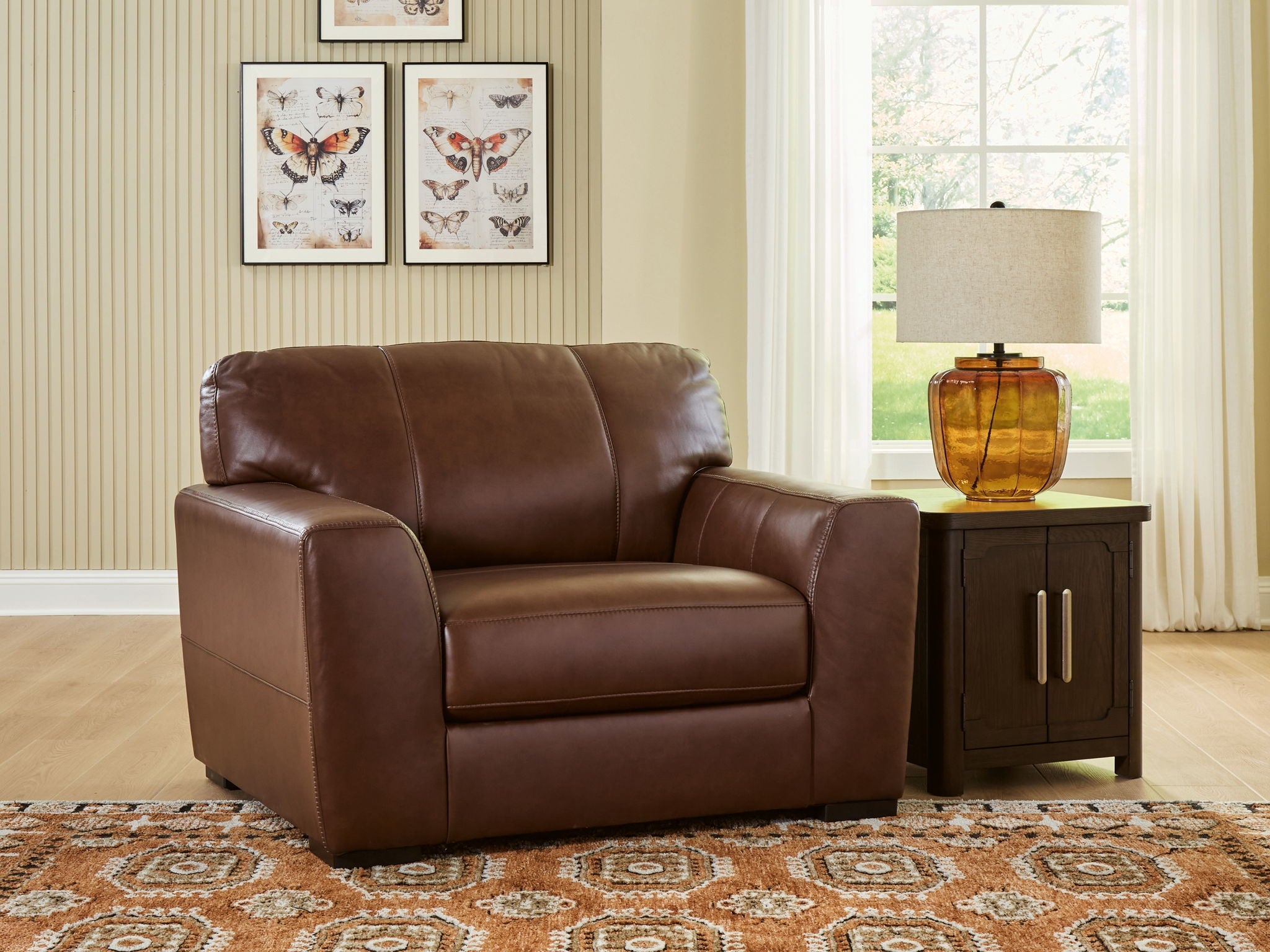 Brogliano - Chair And A Half - Canyon - Stylish Home Furniture