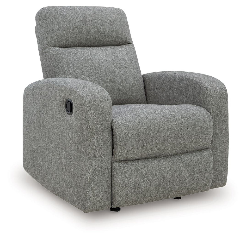 Gauntlet - Rocker Recliner - Sterling - Stylish Home Furniture