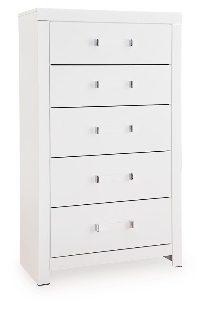 Maeling - Five Drawer Chest - Stylish Home Furniture