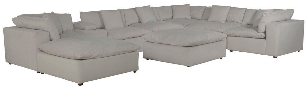 Posh - Modular Sectional And Ottoman - Stylish Home Furniture