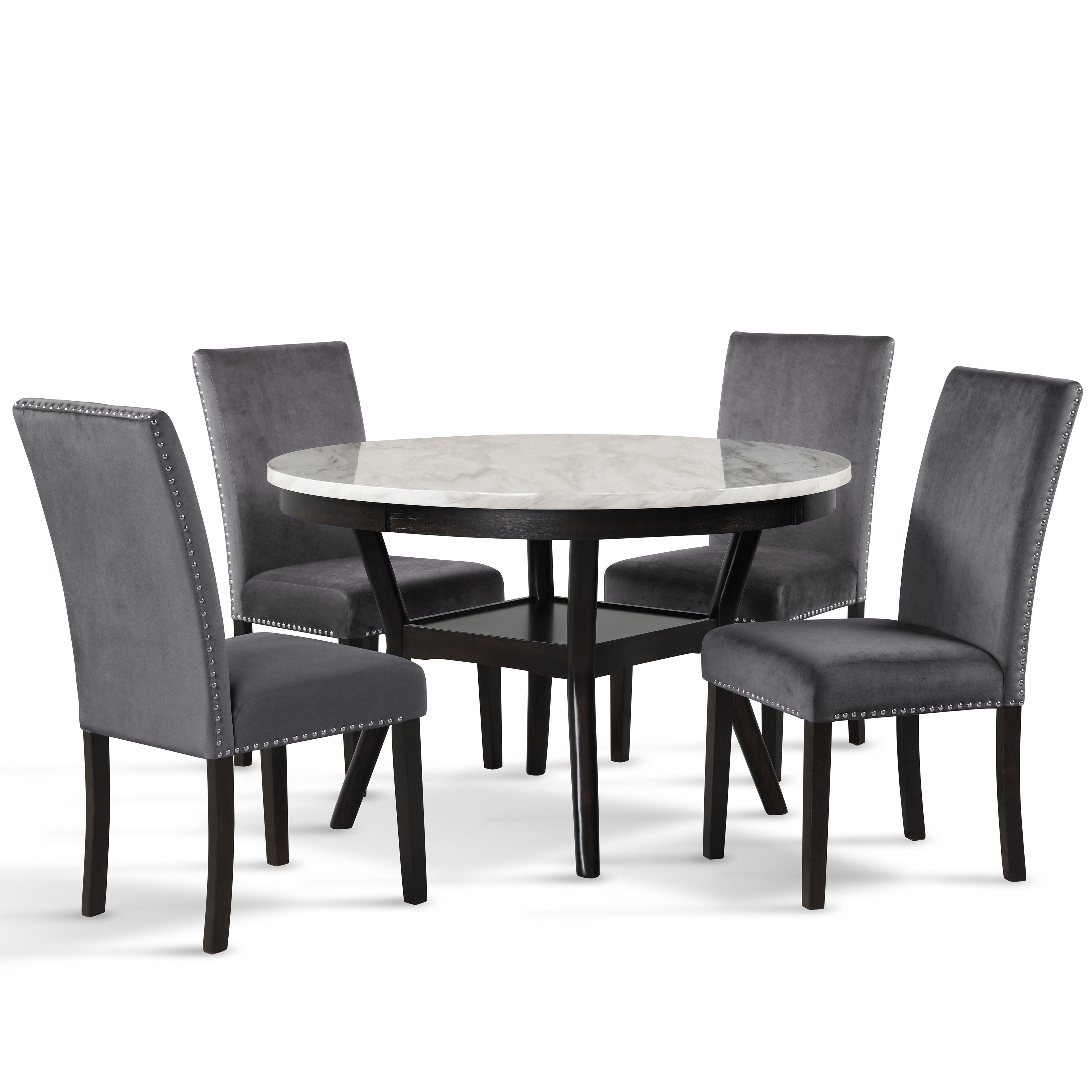 Celeste - Round Dining Table Set - Stylish Home Furniture