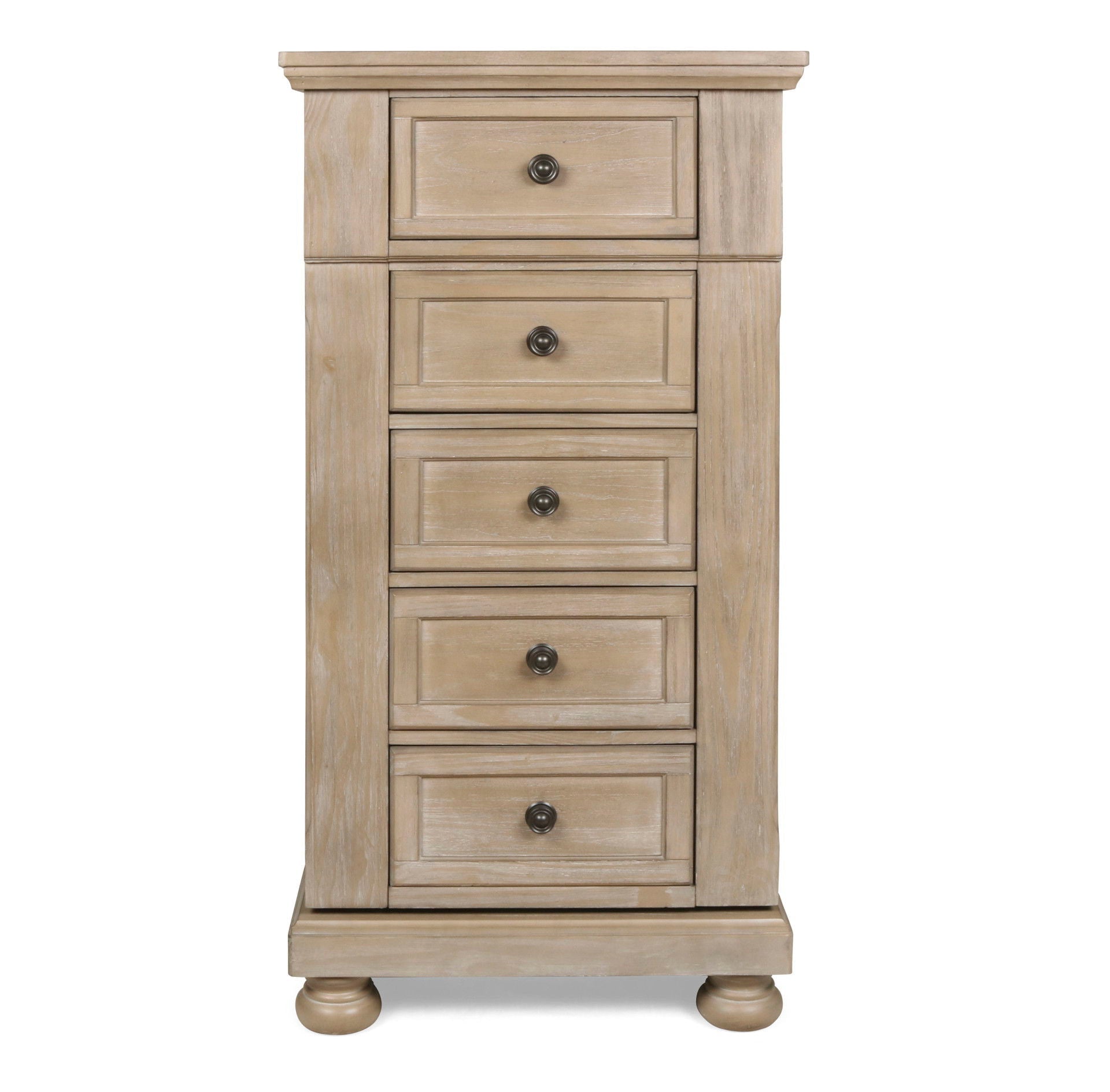 Allegra - Swivel Chest - Pewter - Stylish Home Furniture