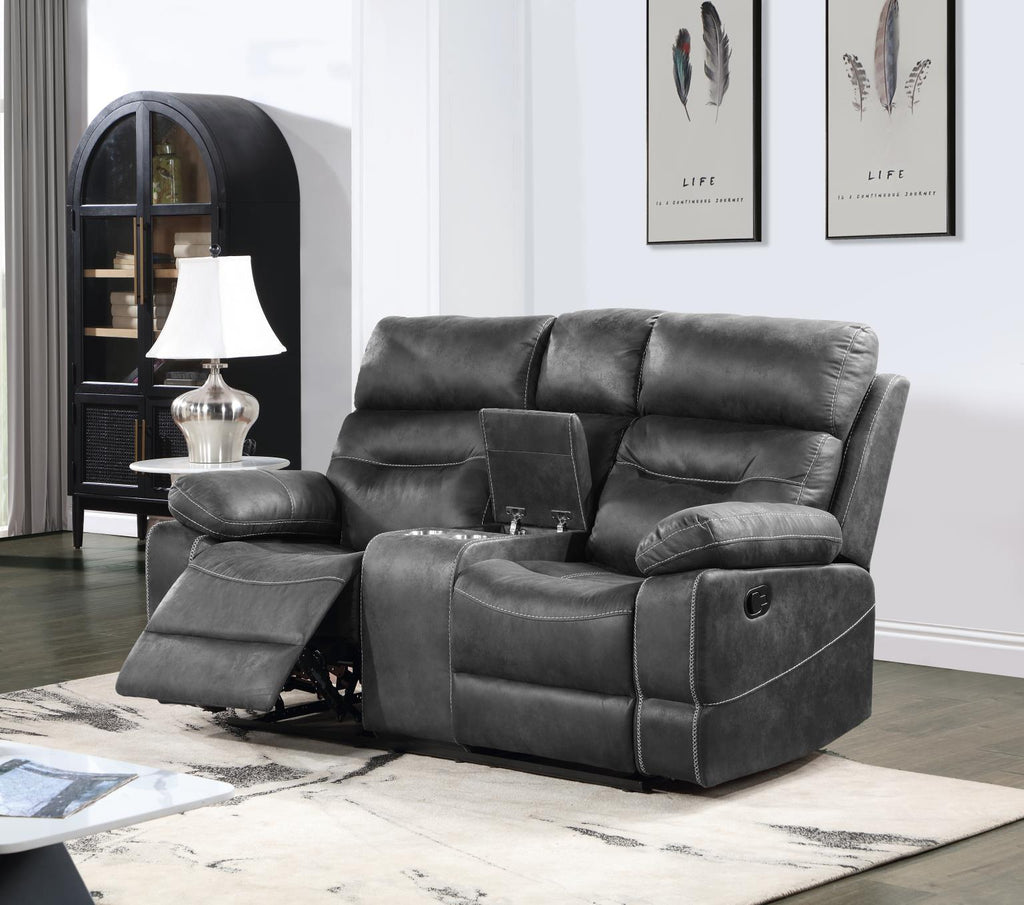 U170 - Motion Loveseat - Gray
