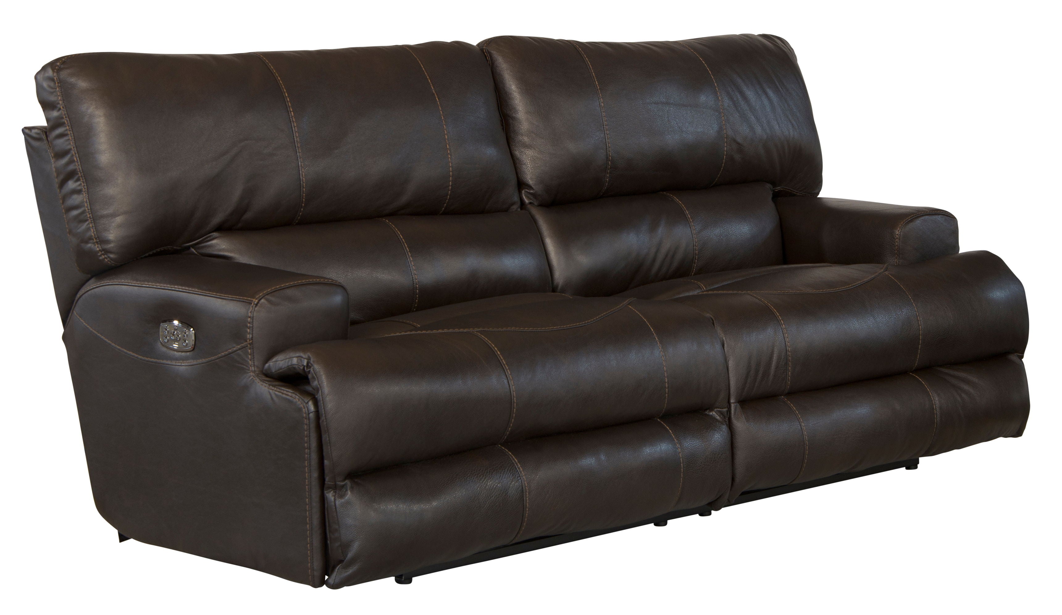 Wembley - Power Headrest With Lumbar Lay Flat Reclining Sofa - Stylish Home Furniture