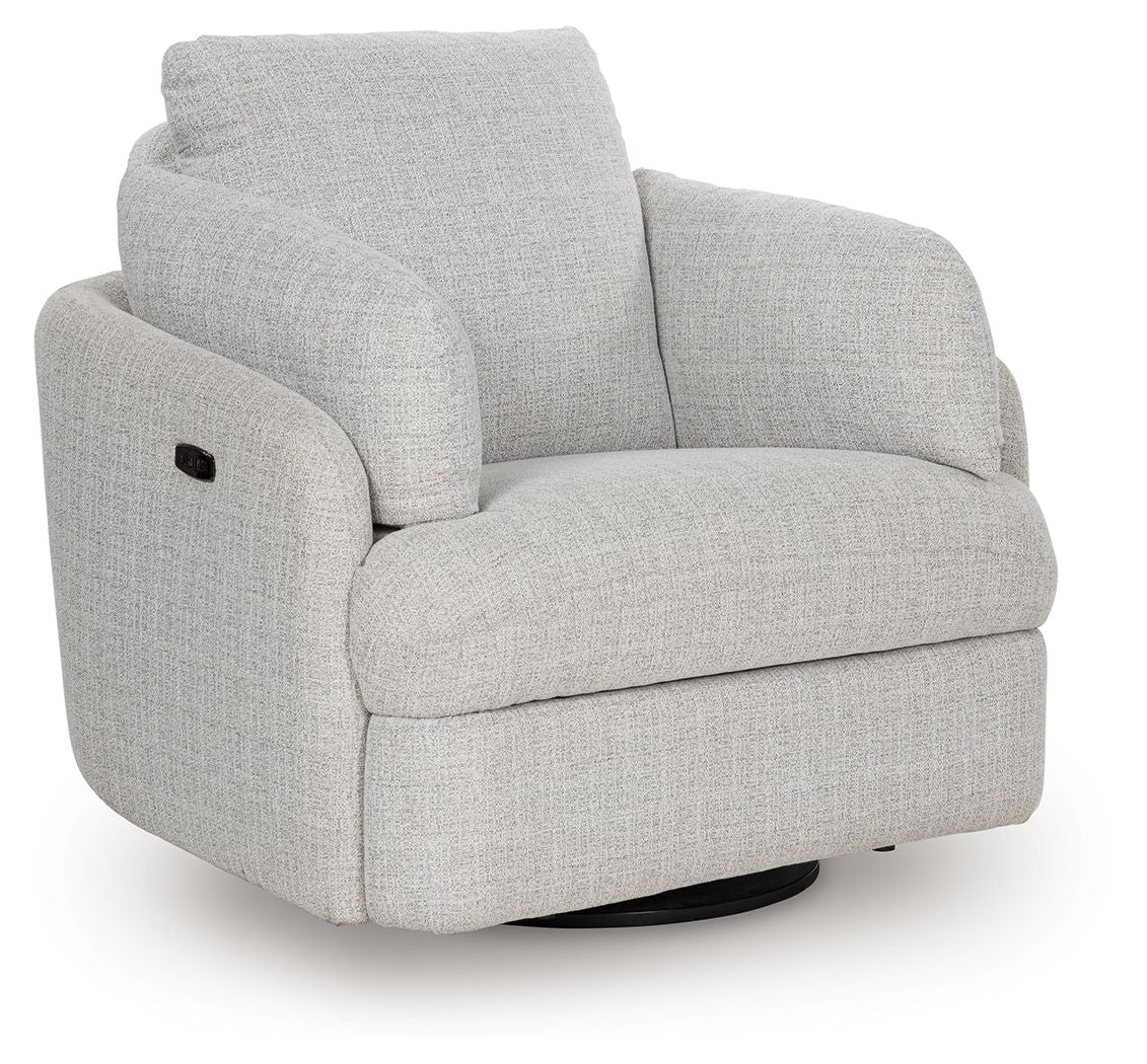 Alainmont Next-Gen Nuvella - Swivel Power Recliner - Stylish Home Furniture