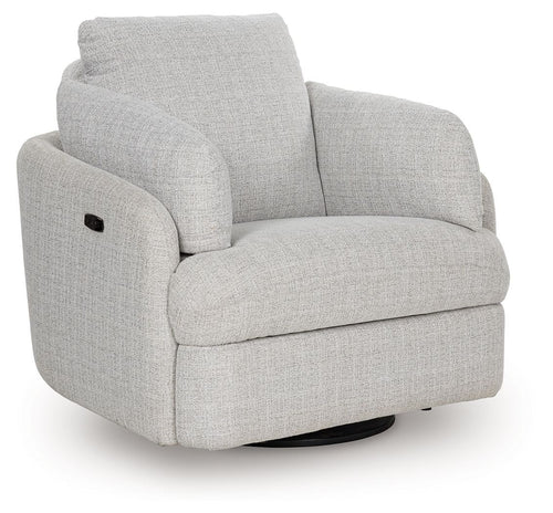 Alainmont Next-Gen Nuvella - Swivel Power Recliner - Stylish Home Furniture