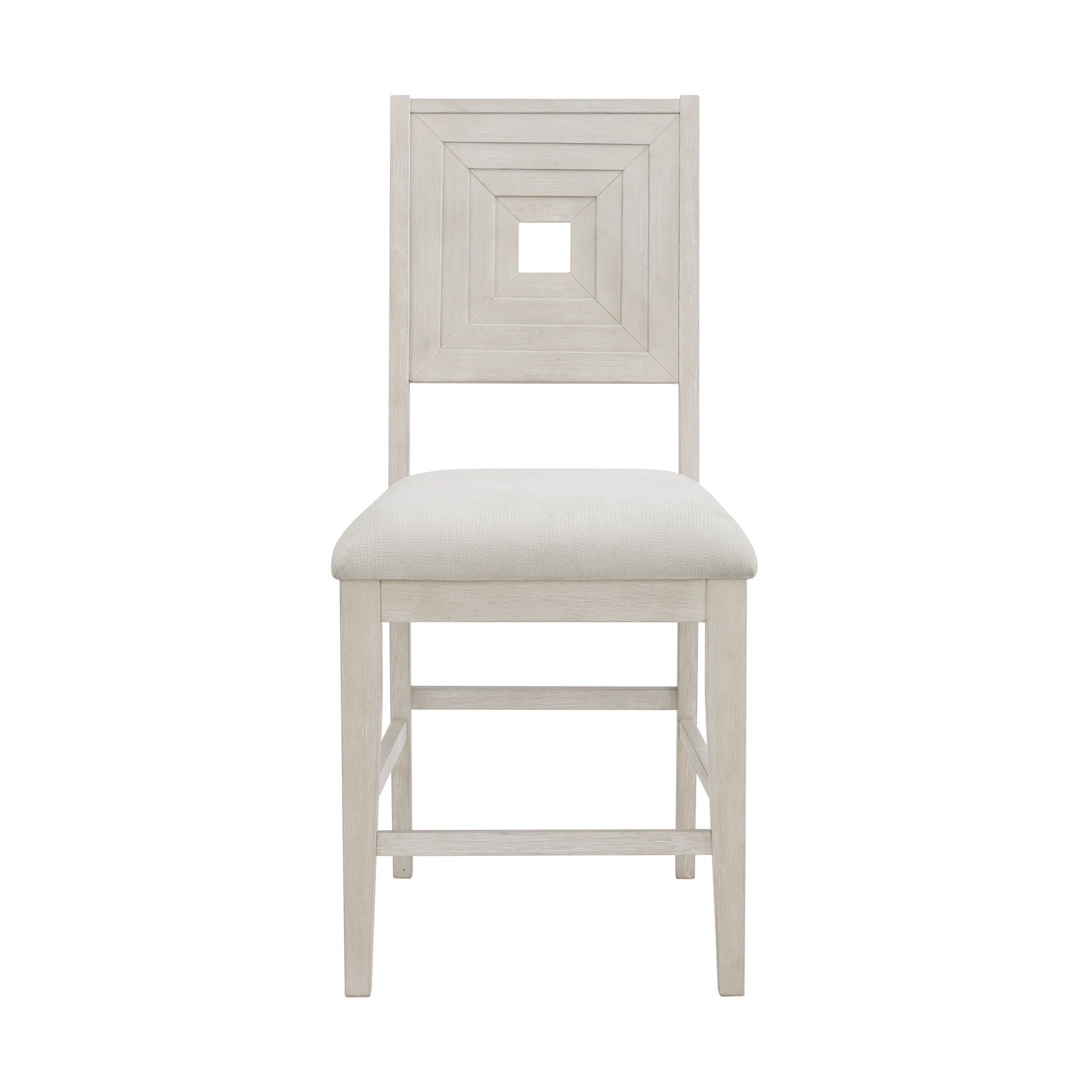 Avalanche - Counter Side Chair (Set of 2) - Antique White - Stylish Home Furniture
