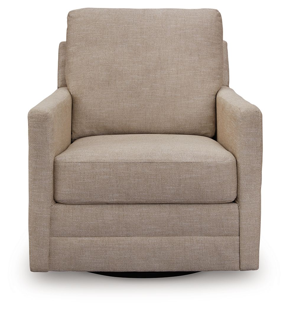 Freybourne Next-Gen Nuvella - Swivel Accent Chair - Stylish Home Furniture