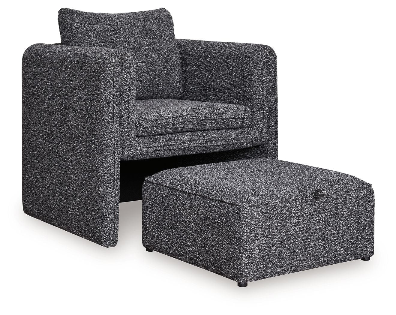 Vreni - Accent Chair - Charcoal / Black - Stylish Home Furniture