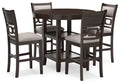 Langwest - Dining Room Counter Table Set (Set of 5) - Brown - Stylish Home Furniture
