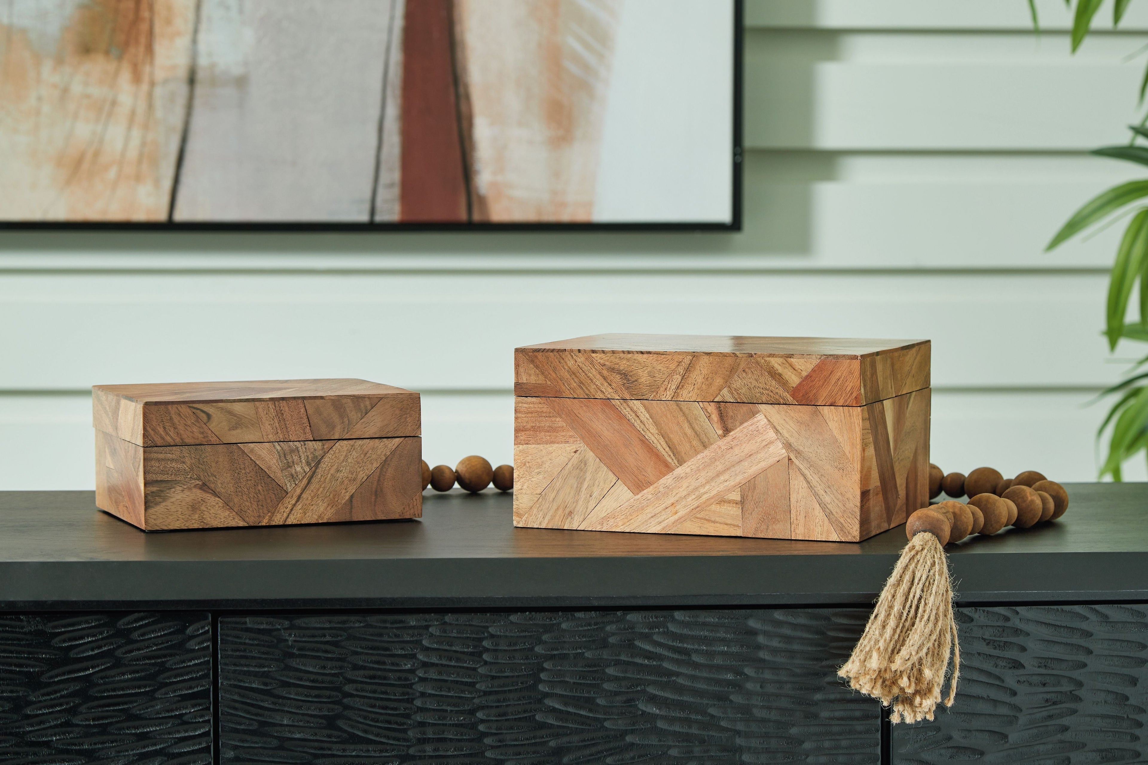 Antford - Box Set (Set of 2) - Brown - Stylish Home Furniture