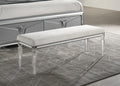 B024 - Bench - Olive Shimmer Silver - Stylish Home Furniture