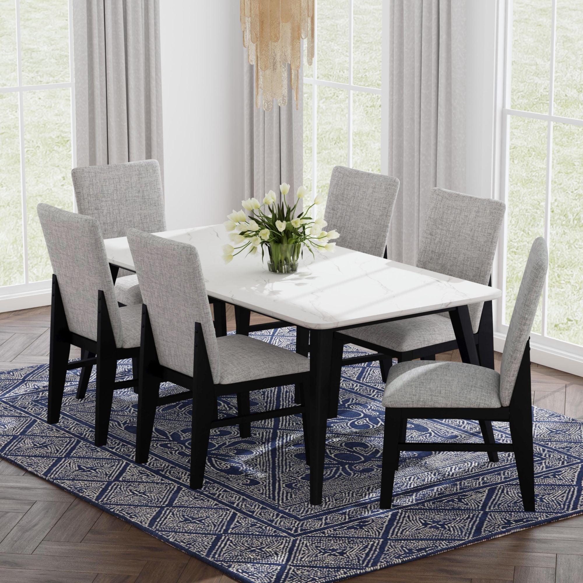 Marlene - Standard Height Dining Set - Stylish Home Furniture