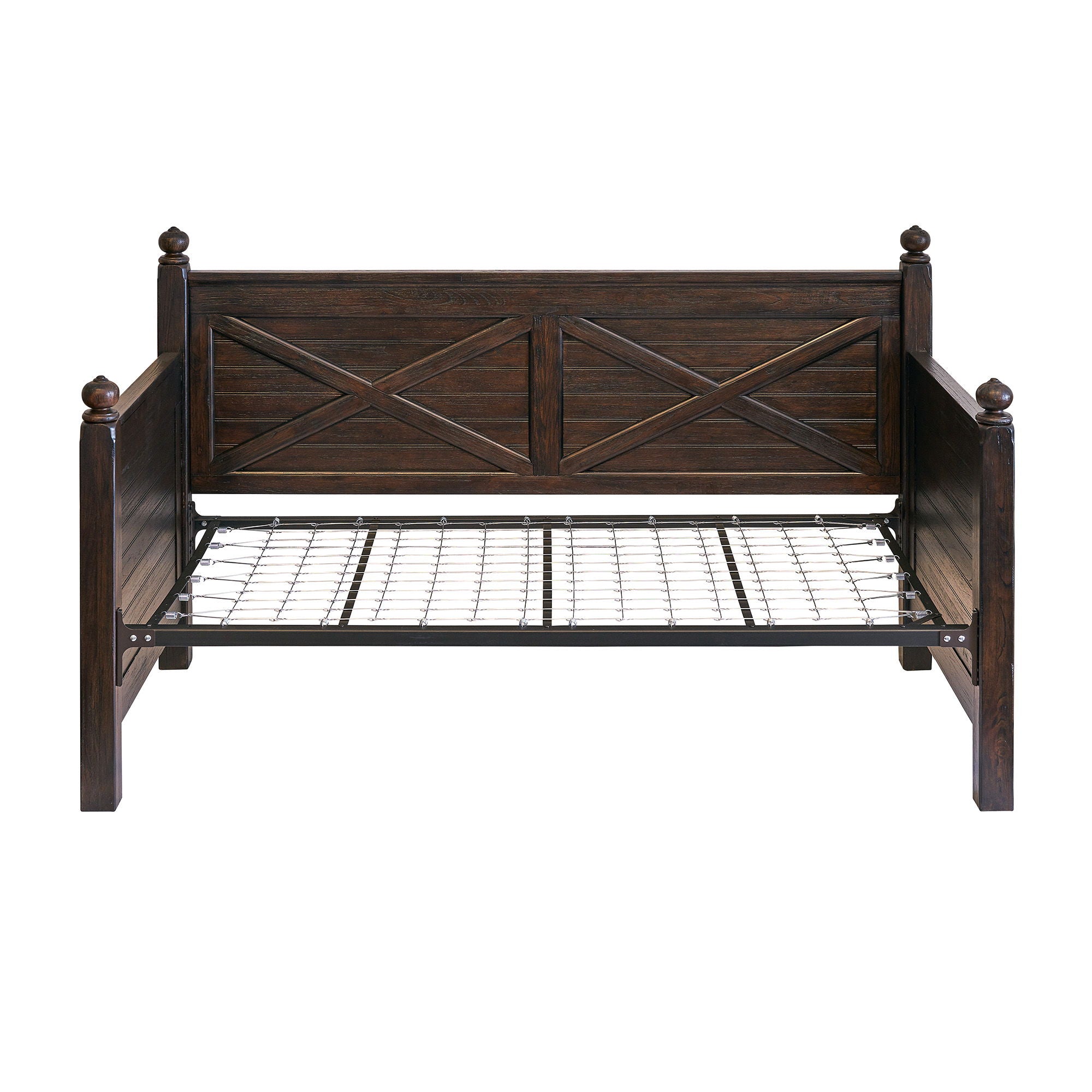 Sutherland - Twin Wood Daybed - Distressed Oak - Stylish Home Furniture